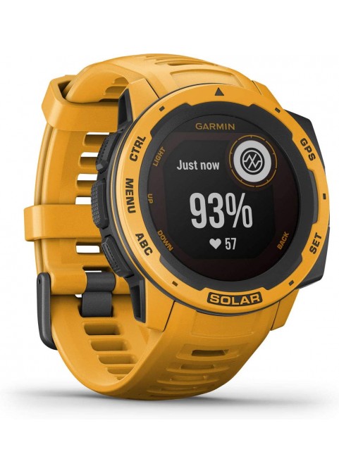 Garmin 010-02064-00 Instinct, Rugged Outdoor Watch with GPS, Features Glonass and Galileo, Heart Rate Monitoring and 3-Axis Compass, Graphite