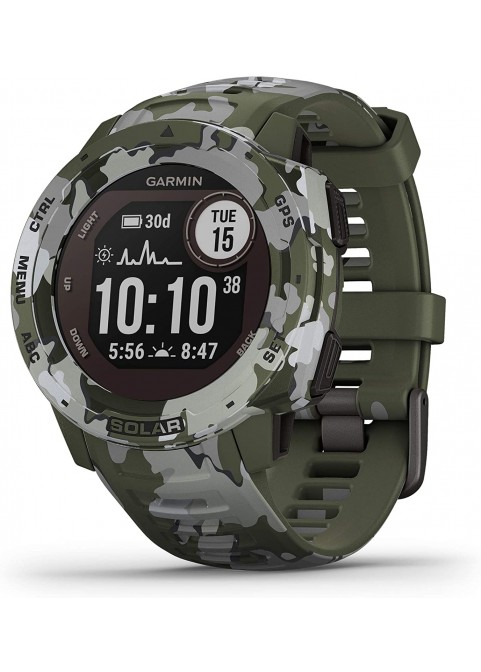 Garmin 010-02064-00 Instinct, Rugged Outdoor Watch with GPS, Features Glonass and Galileo, Heart Rate Monitoring and 3-Axis Compass, Graphite